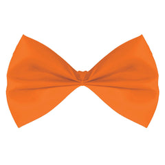 Vibrant Orange Bow Tie, One Size - Pack of 3
