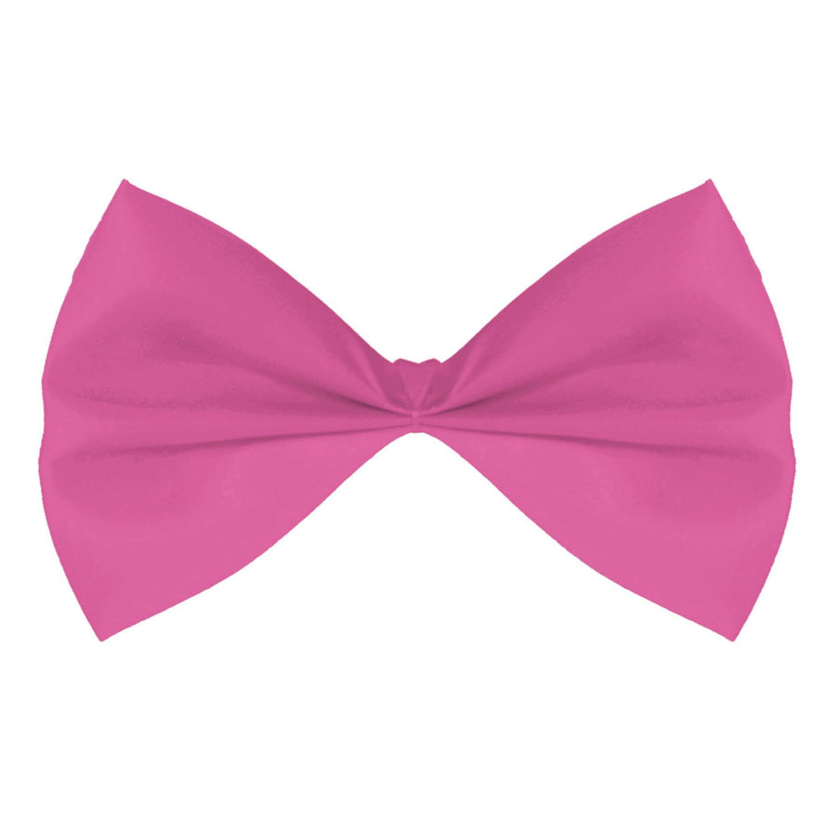 Bright Pink Bow Tie, One Size, Costume Accessory - Pack of 3