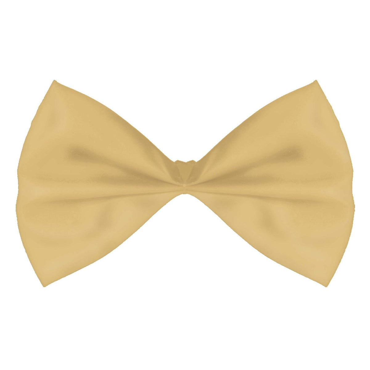 Dapper Gold Bow Tie, One Size, Costume Accessory - Pack of 12