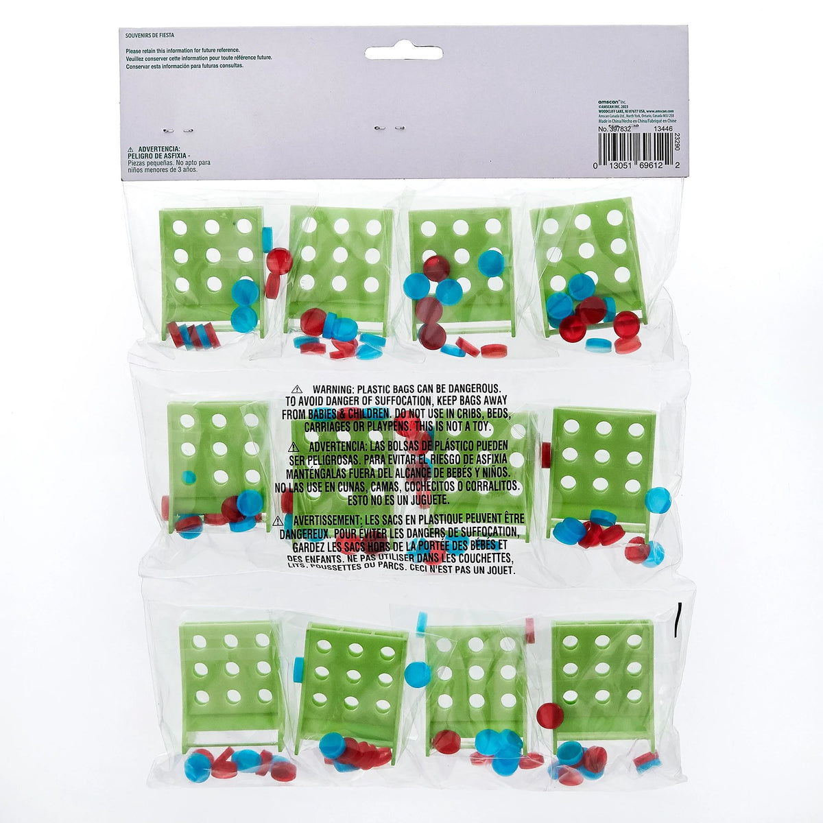 Mini 3-in-a-Row Party Favor Games, 12-ct - Case of 36