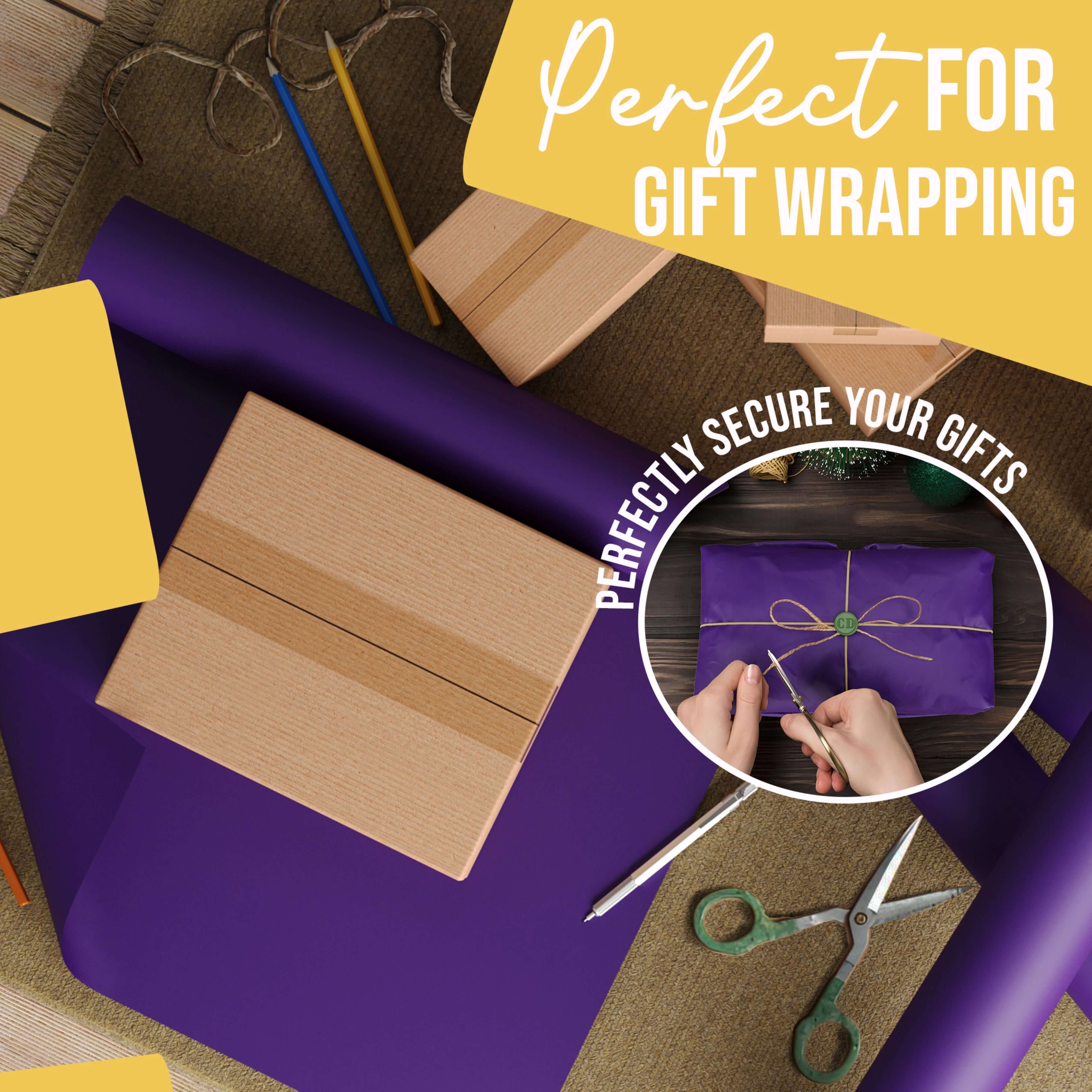 36 In. x 110 Ft. Purple Kraft Paper Roll