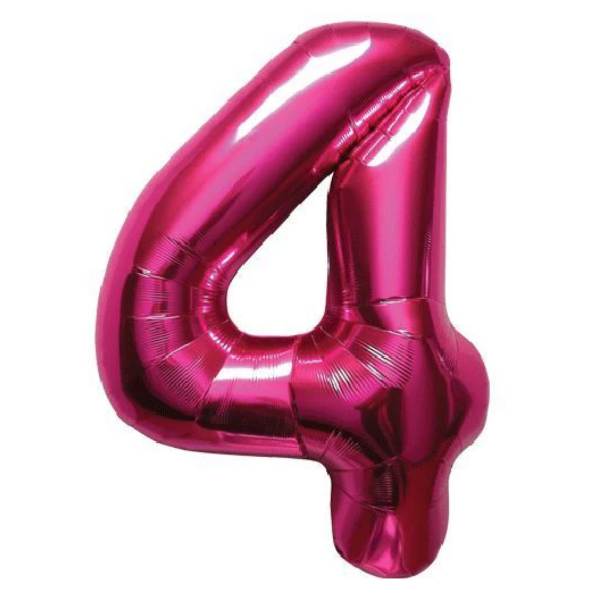 34 In. Mylar Pink Number 4