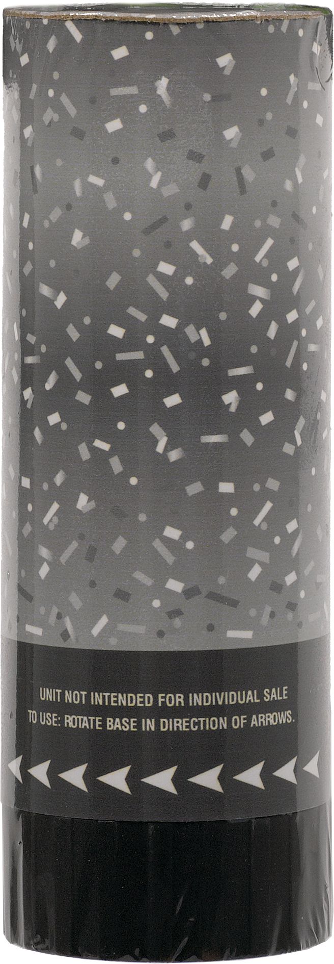 Confetti Cannon Poppers, Silver, 3-ct - Case of 72