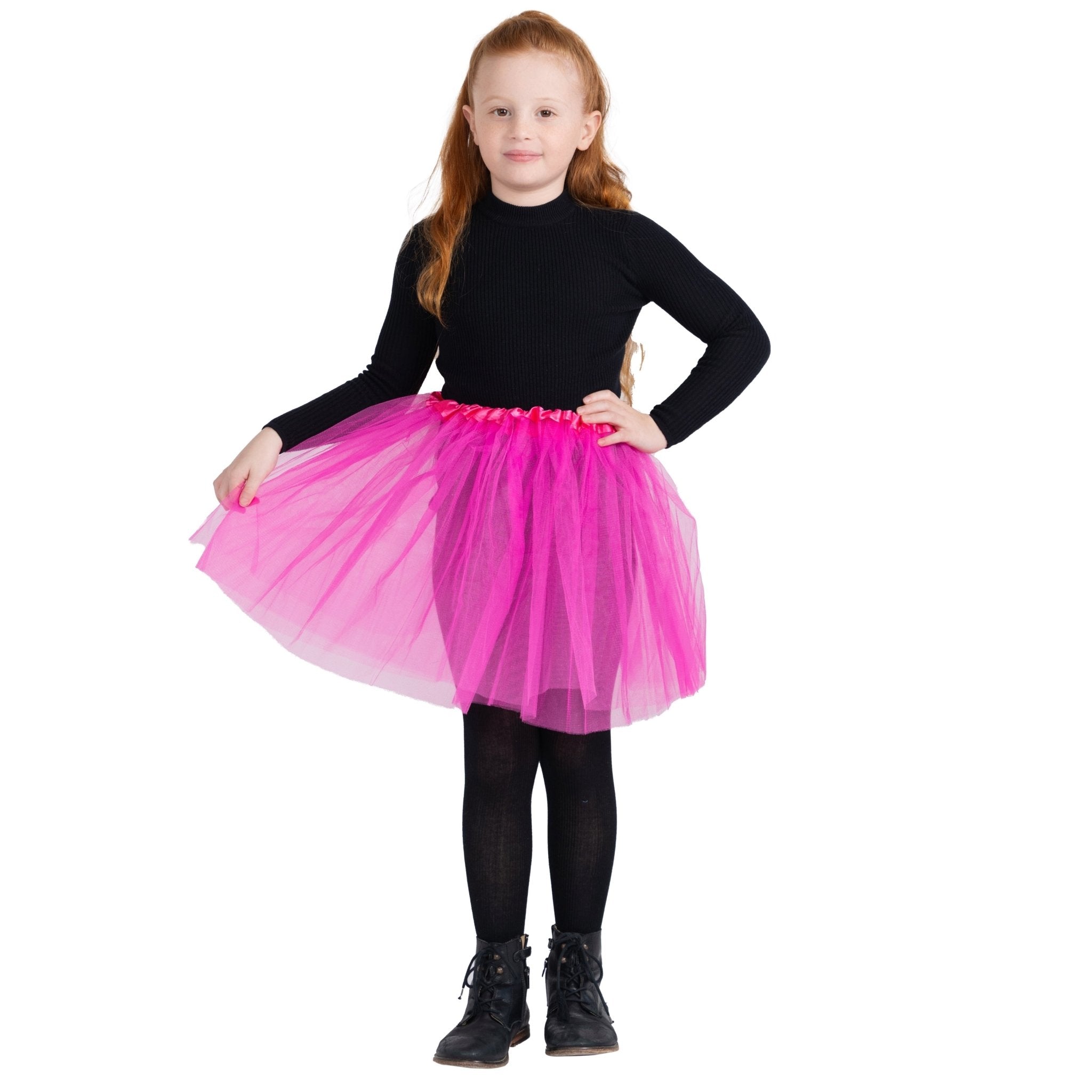 4 Layered Tutu Skirt Costume Accessory