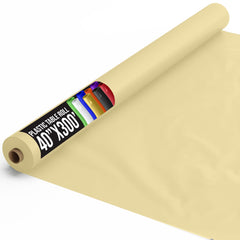 40 In. x 300 Ft. Light Yellow Table Roll