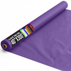 40 In. x 300 Ft. Purple Table Roll