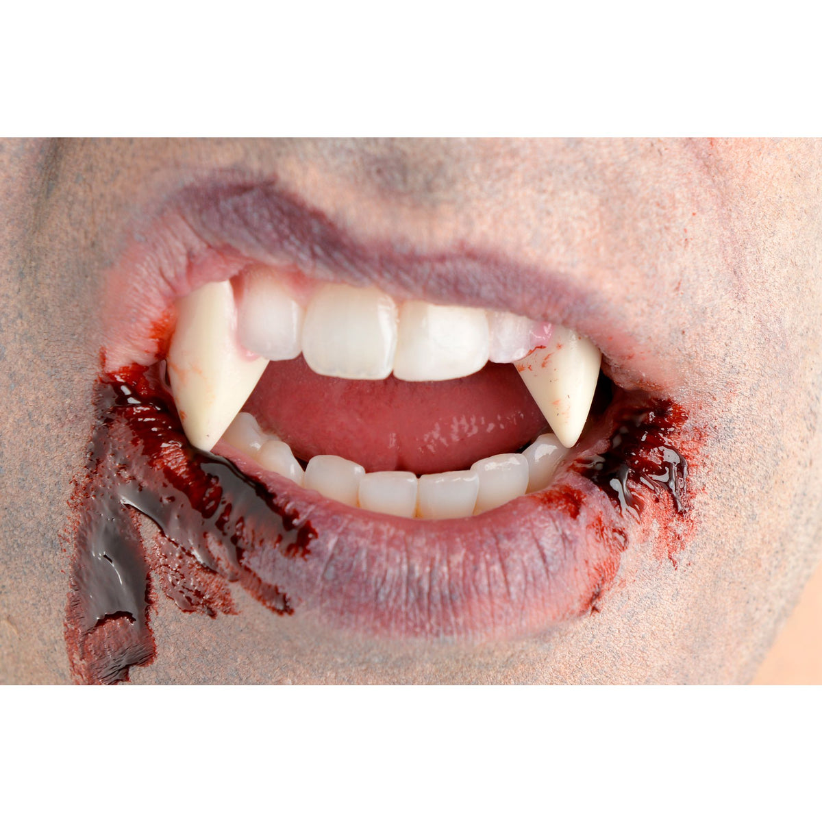 Vampire Fangs & Dental Adhesive Kit, White, One Size, 3-pk - Pack of 3