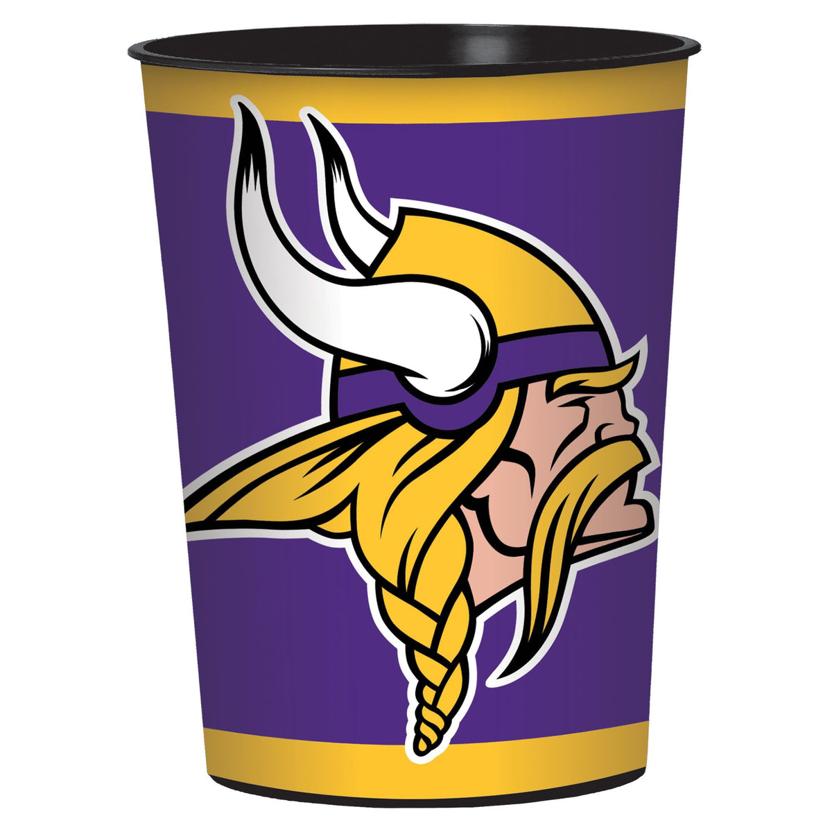 Minnesota Vikings NFL Party Plastic Cup - Pack of 6