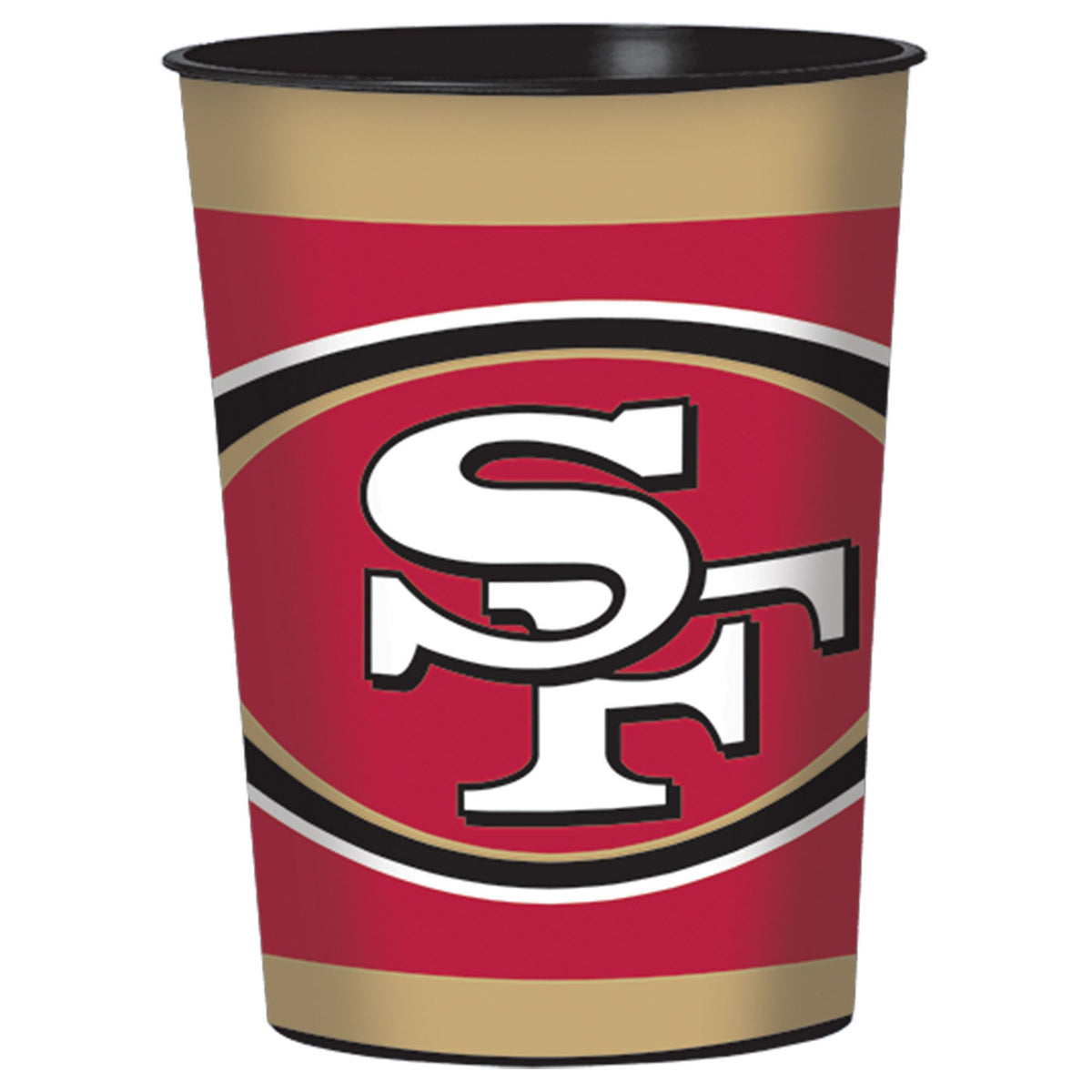 San Francisco 49ers Party Plastic Cup - Pack of 12