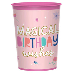 Magical Unicorn Birthday Favor Plastic Cup - Pack of 6
