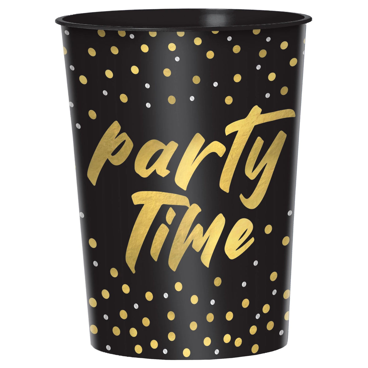 Confetti Party Time Favor Plastic Cup - Case of 144