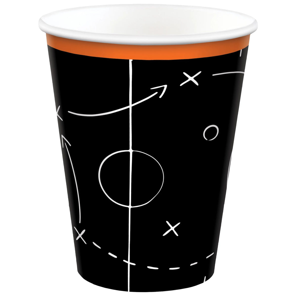 Alley Oop Basketball 12oz Paper Cups, 20-ct - Pack of 12