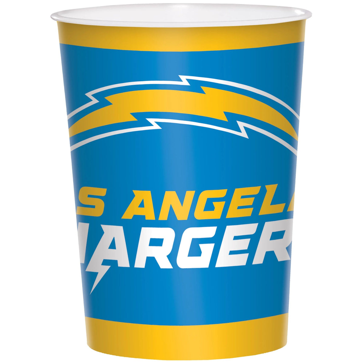 Los Angeles Chargers 16oz NFL Plastic Party Cup - Pack of 6
