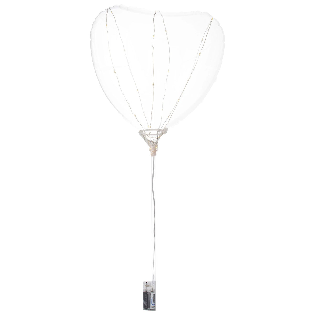 Clearz LED Heart Balloon, 4-ct - Pack of 3