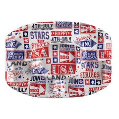 Patriotic Sectional Serving Platter - Pack of 12