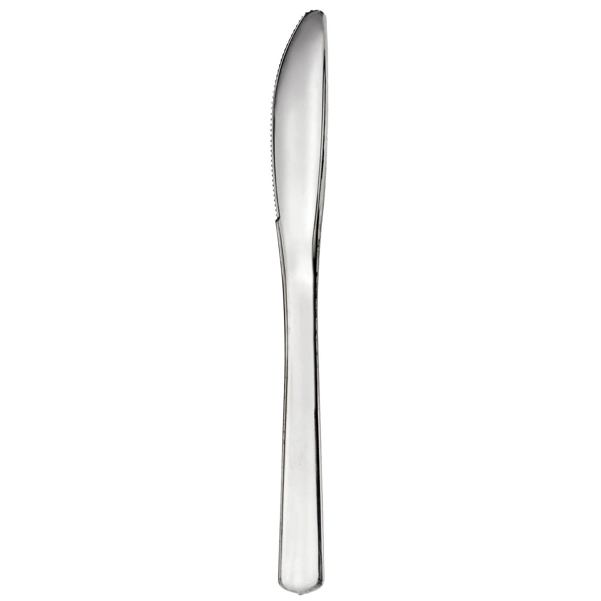 Premium Metallic Silver Metal Knives, 40-pk - Case of 48