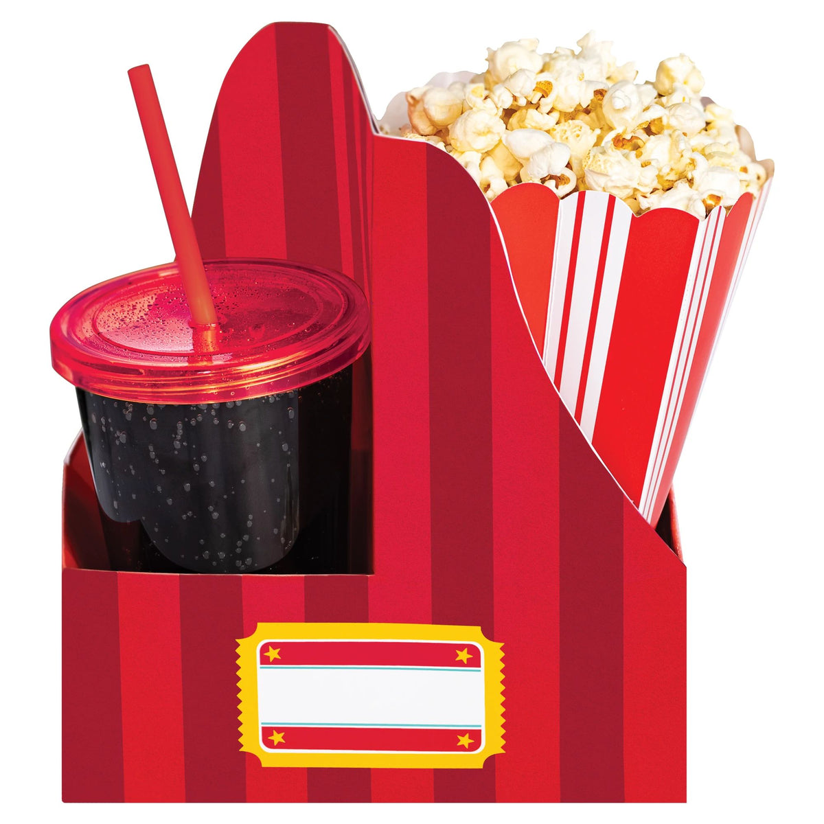 Movie Night Snack and Drink Holder, 10-pcs - Case of 18