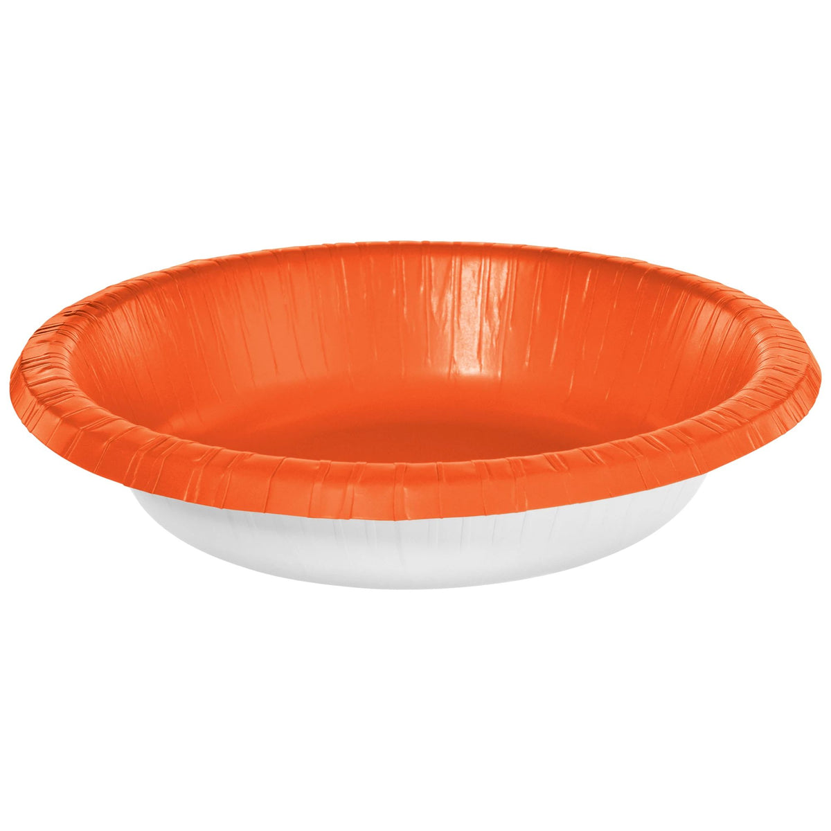 Vibrant Orange 20oz Paper Bowls - 20-ct - Case of 18