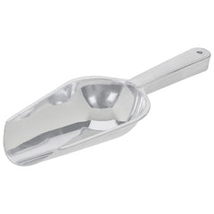 Plastic Scoop, Silver, 9-in - Pack of 6