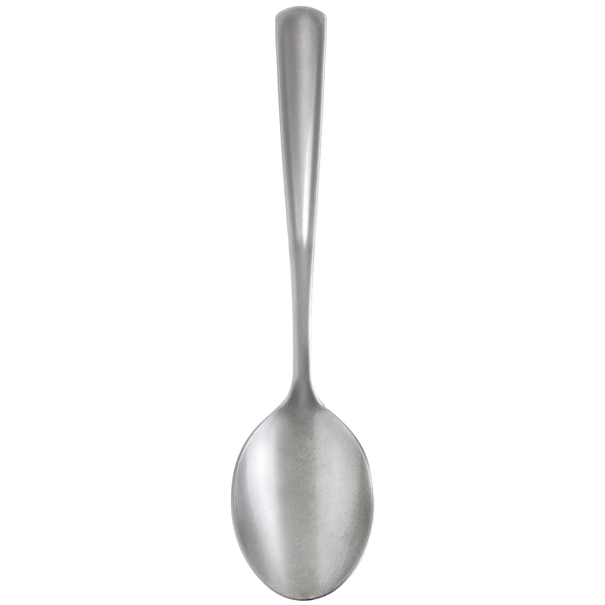 Silver Plastic Serving Spoon - 9.75-inch, 2-ct - Pack of 4