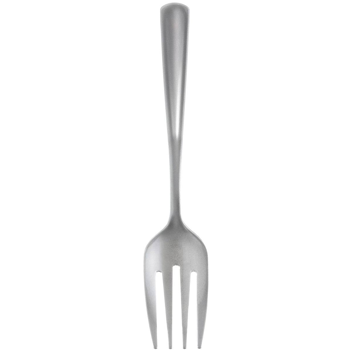 Silver Plastic Serving Fork - 9.75-inch, 2-ct - Pack of 4