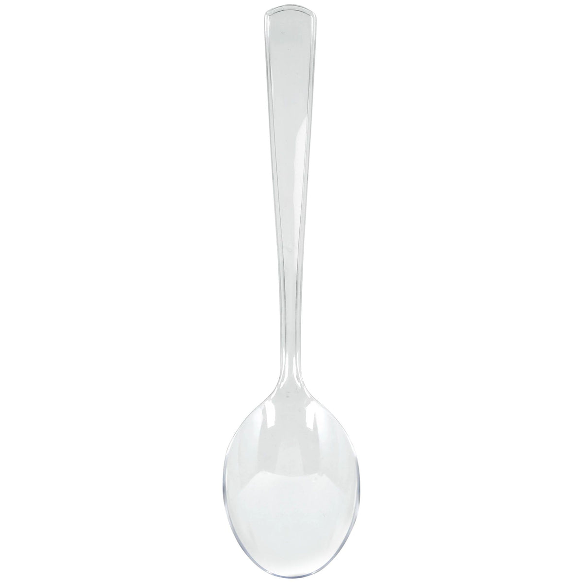 Clear 9.75-inch Plastic Serving Spoons for Catering, 2-ct - Pack of 3