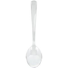 Clear 9.75-inch Plastic Serving Spoons for Catering, 2-ct - Pack of 3