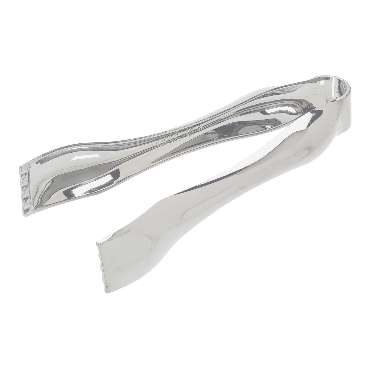 Plastic Reusable Mini Serving Tongs, Silver, 6-in, 3-pk - Pack of 3