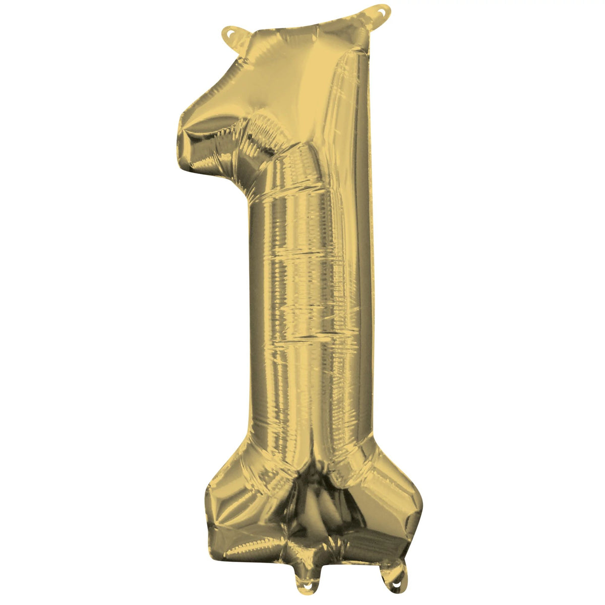 Gold Foil Number 1 Balloon - Case of 70