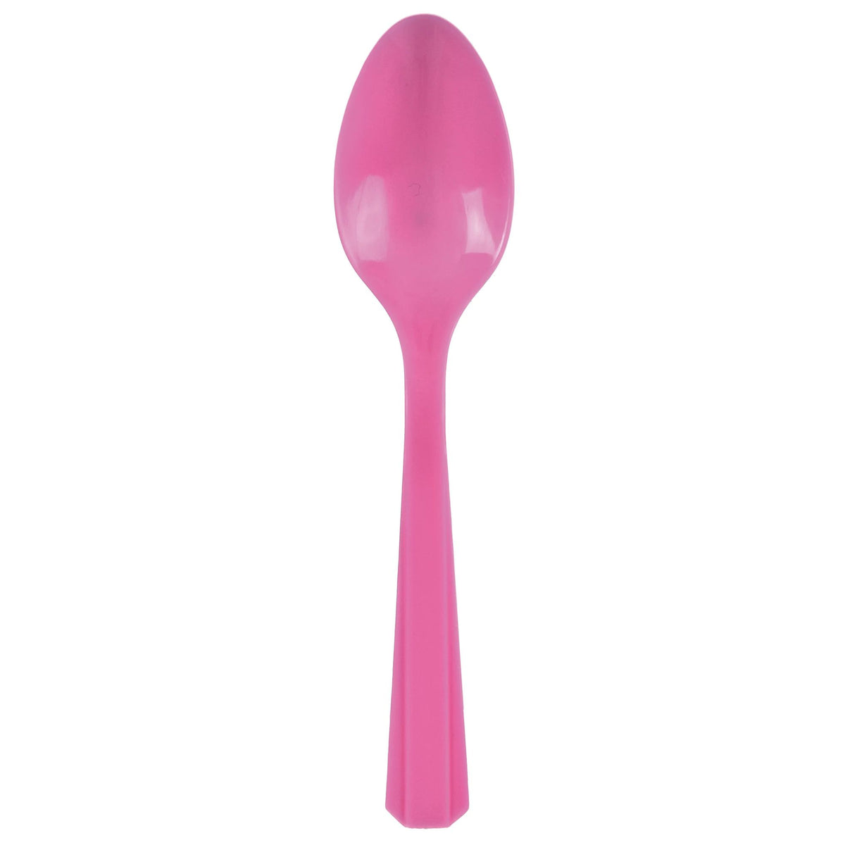 Bright Pink Economy Plastic Spoons, 20-ct - Pack of 12