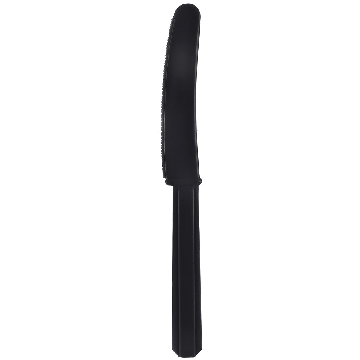Black Plastic Economy Knives, 20-pk - Pack of 12