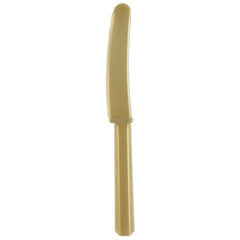 Elegant Gold Plastic Knives, 20-pk - Case of 72