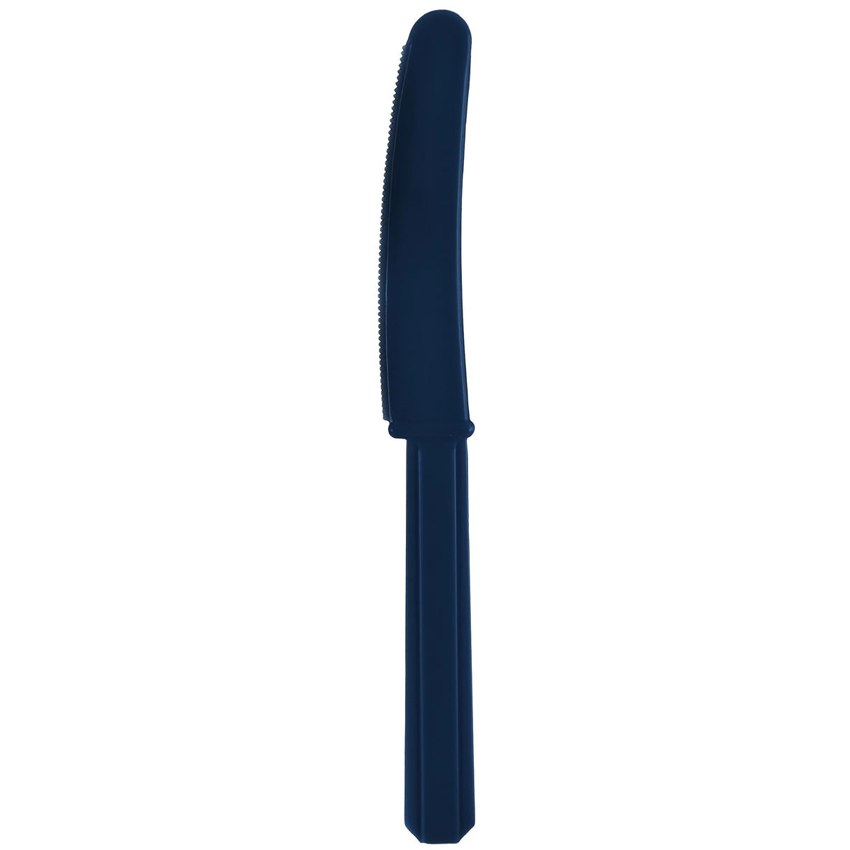 Navy Blue Economy Plastic Knives, 20-pk - Case of 72