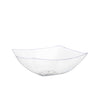 64 Oz. | Clear Square Plastic Serving Bowl | 36 Count - Yom Tov Settings