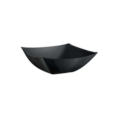 32 Oz. | Black Square Plastic Serving Bowl | 48 Count - Yom Tov Settings