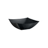 32 Oz. | Black Square Plastic Serving Bowl | 48 Count - Yom Tov Settings