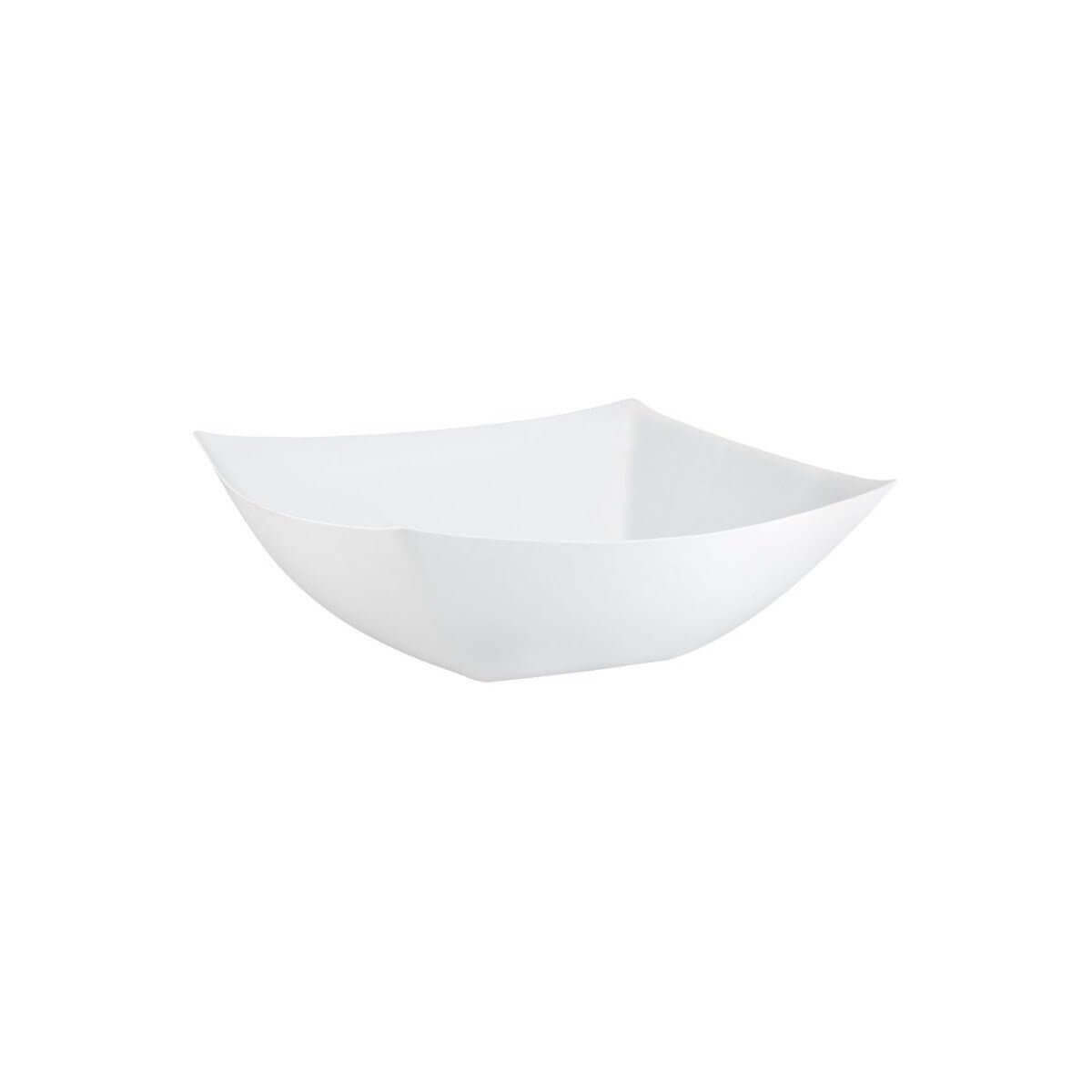 32 Oz. White Convex Bowl | 8 Count