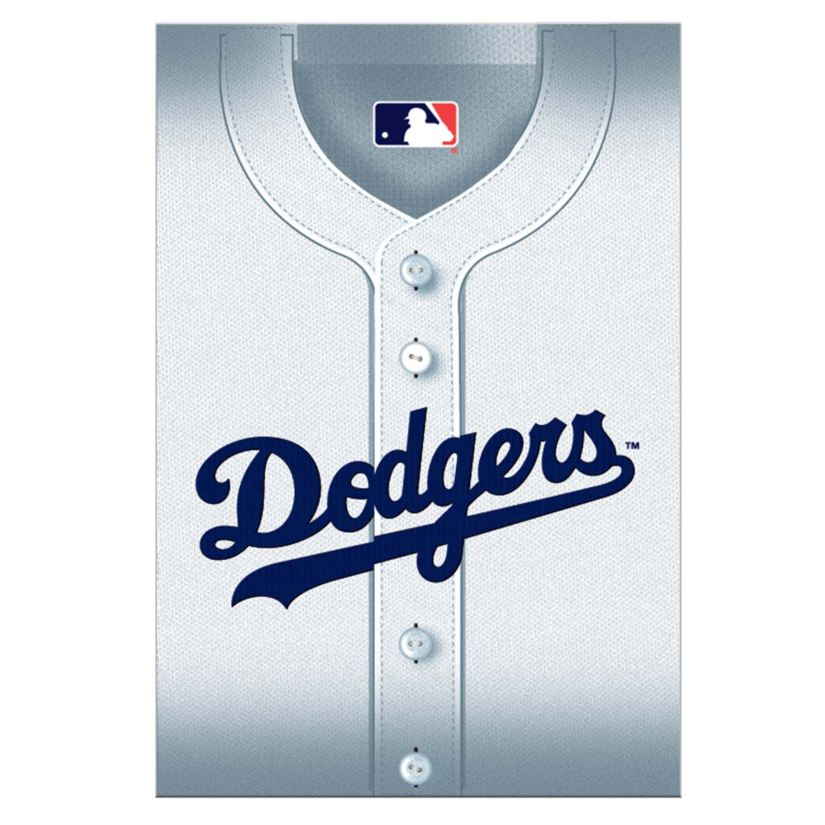 Los Angeles Dodgers MLB Invitation & Thank You Card Set - Case of 48