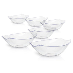 48 Oz. Clear Stadium Bowls | 4 Count