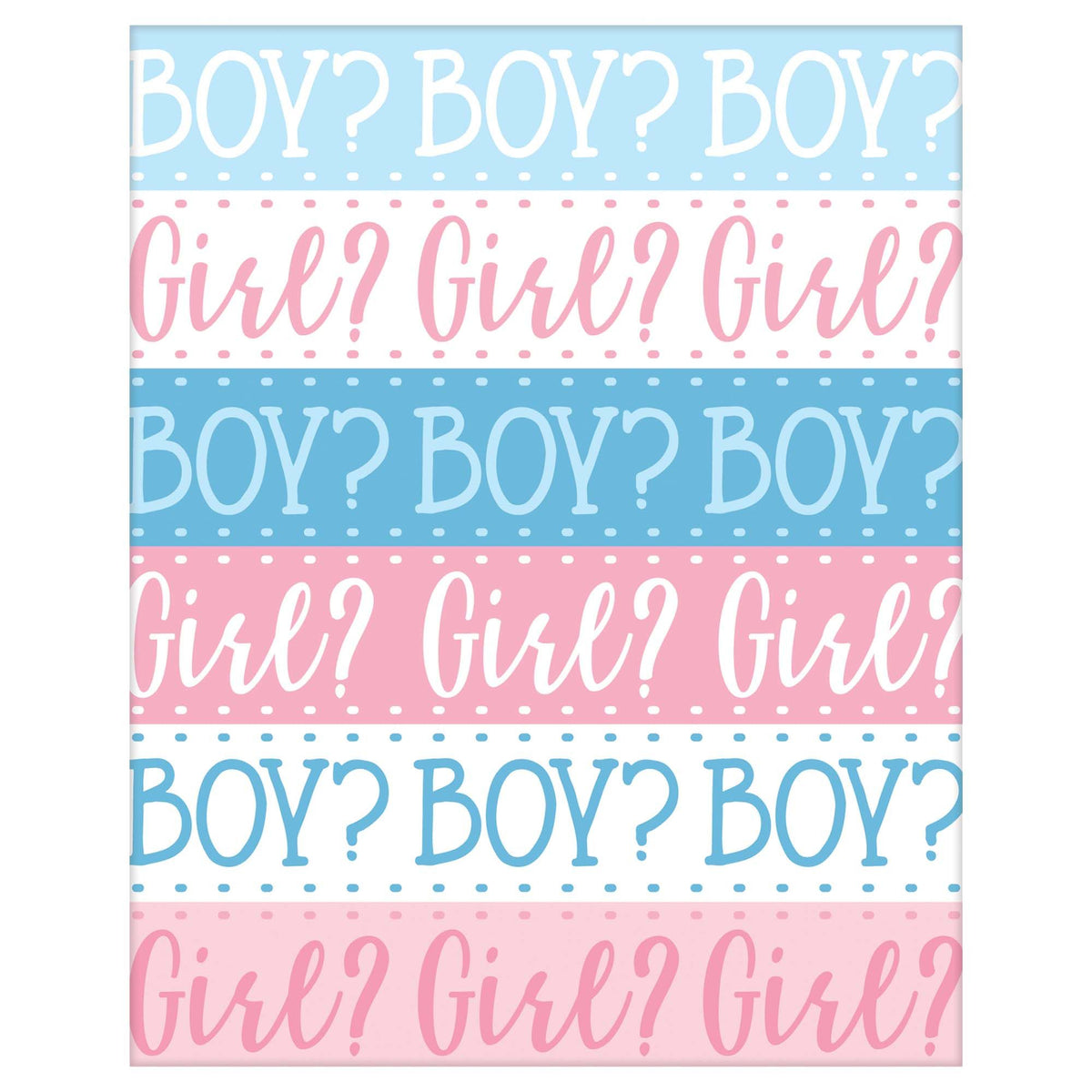 Pink or Blue? Gender Reveal Party Invitations, 8-ct - Pack of 12