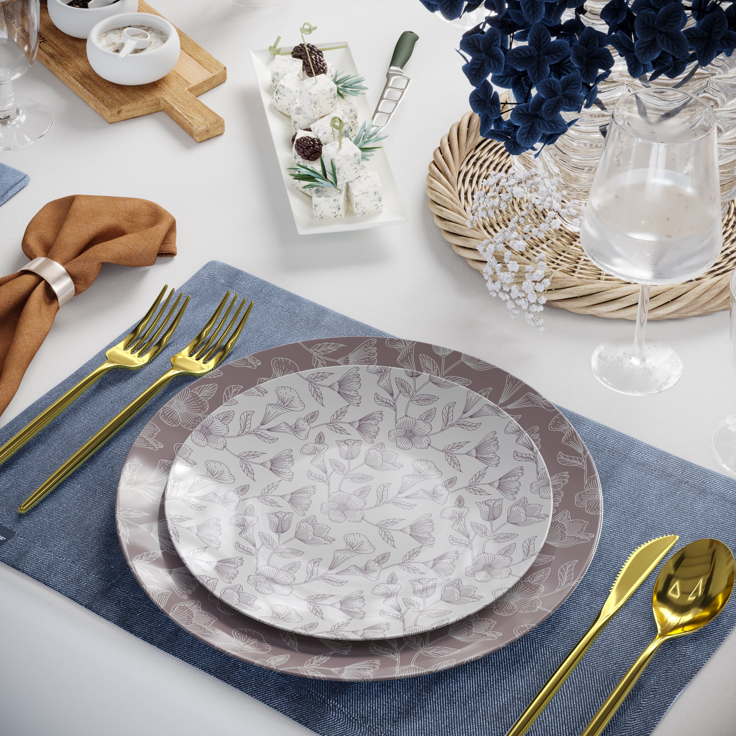 Blossom Circle Combo Set | 100 10 In. + 100 8 In.