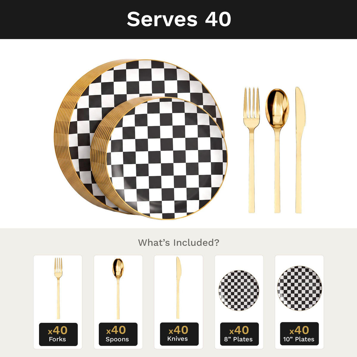 Earthtrends Checkerboard Deluxe Set