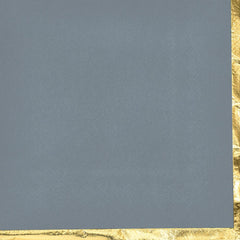 Elegant Dark Grey Beverage Napkin with Gold Hot Stamp, 16-pk | Case of 144