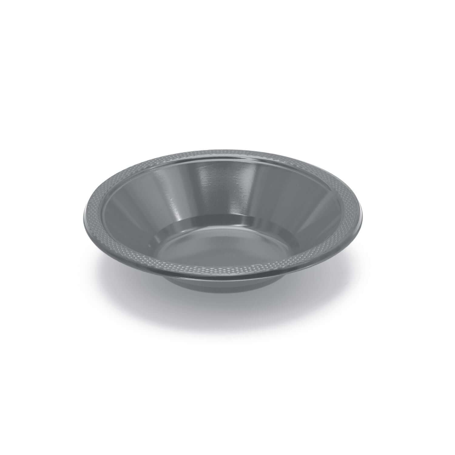 12 Oz. Silver Plastic Bowls | 600 Count - Yom Tov Settings