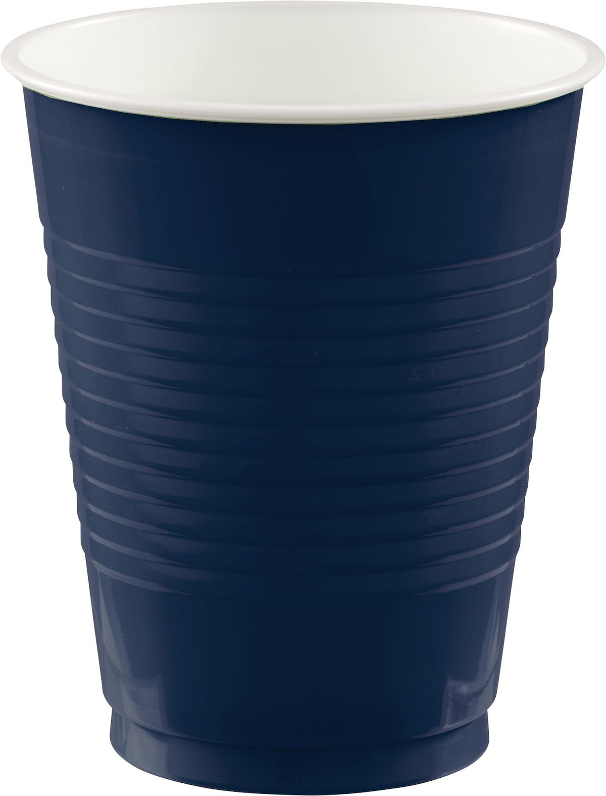 True Navy Plastic Cups, 18 oz, 50-ct - Pack of 6
