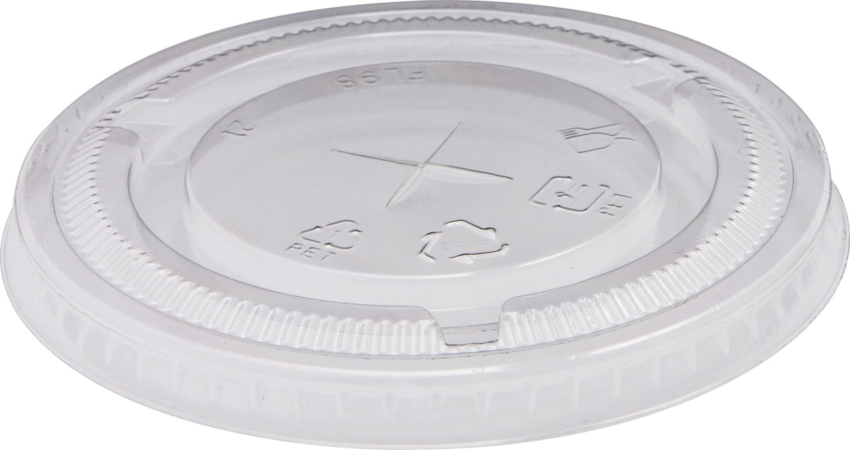 Clear Plastic Cup Lids, 18 oz, 50-ct - Pack of 2