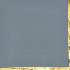 Dark Gray Luncheon Napkins with Gold Foil Stamping, 16-pk | Case of 144