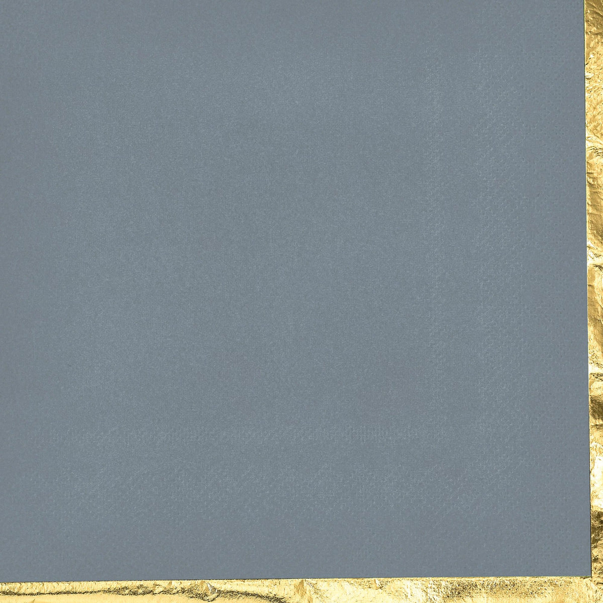 Dark Gray Luncheon Napkins with Gold Foil Stamping | 32 Count
