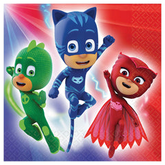 PJ Masks Lunch Napkins, 6.5-inch, 16-pk - Pack of 6