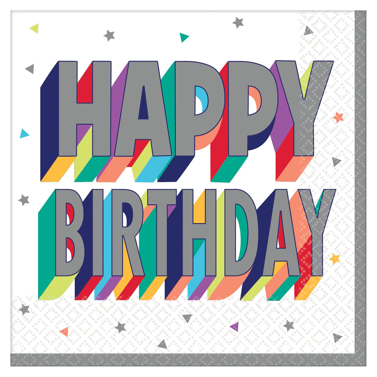 Here's to Your Birthday Lunch Napkins, 16-ct - Pack of 12